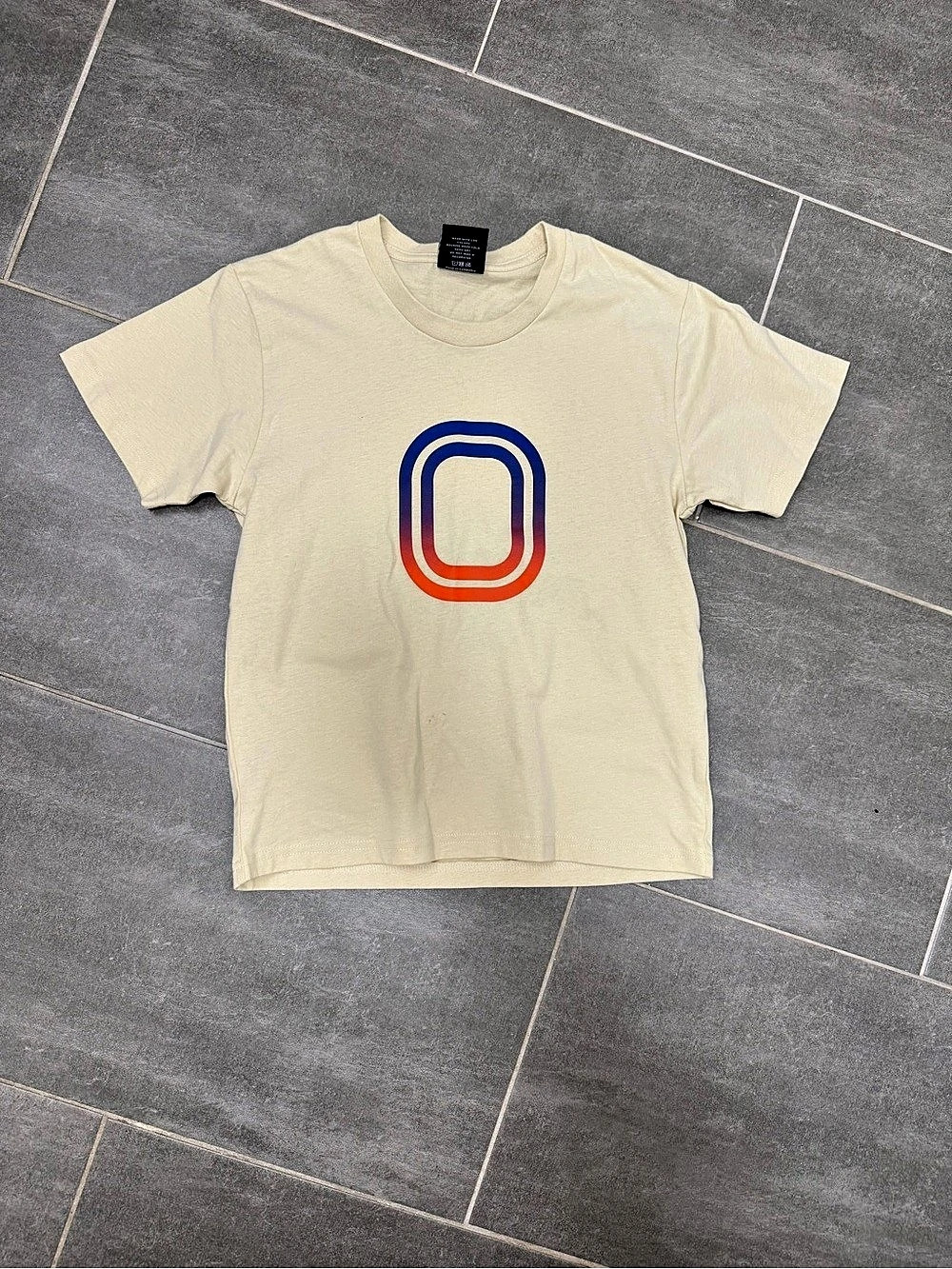Overtime Classic Gradient T-Shirt, Cream